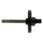 Impresso rond rozet Badkamer Toiletsluiting Mat zwart 2