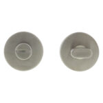 Impresso rond rozet Badkamer Toiletsluiting RVS geborsteld 1