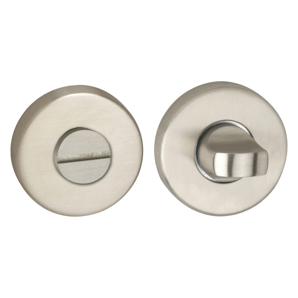 Impresso rond rozet Badkamer Toiletsluiting RVS geborsteld