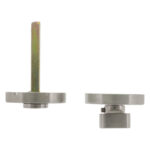 Impresso rond rozet Badkamer Toiletsluiting RVS geborsteld 3