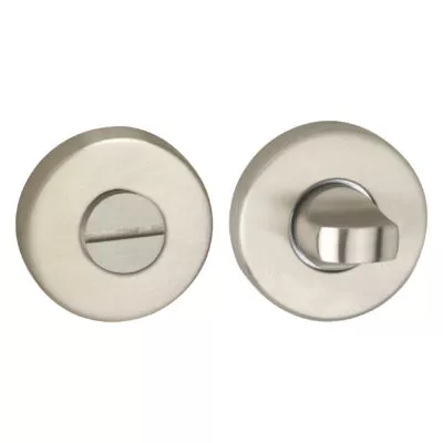 Impresso rond rozet Badkamer Toiletsluiting RVS geborsteld