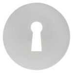 Impresso rond rozet Klaviersleutel Aluminium F1 1