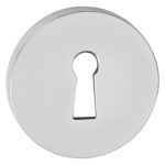 Impresso rond rozet Klaviersleutel Aluminium F1