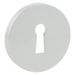 Impresso rond rozet Klaviersleutel Aluminium F1 6