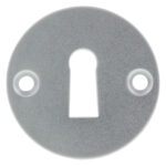 Impresso rond rozet Klaviersleutel Chroom 1