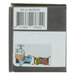 Impresso rond rozet Klaviersleutel Chroom 12