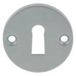 Impresso rond rozet Klaviersleutel Chroom 4