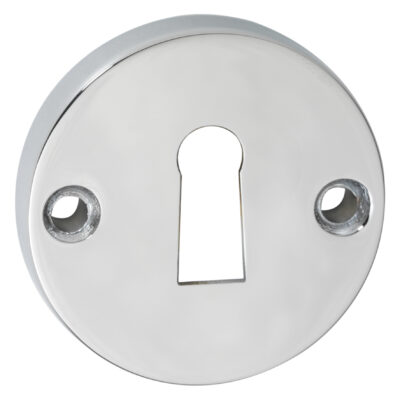 Impresso rond rozet Klaviersleutel Chroom