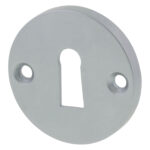 Impresso rond rozet Klaviersleutel Chroom 5