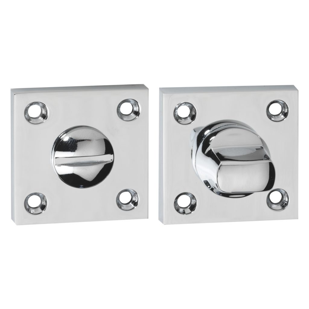 Impresso vierkant rozet Badkamer Toiletsluiting Chroom