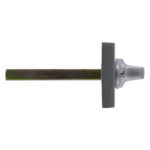 Impresso vierkant rozet Badkamer Toiletsluiting Chroom 2