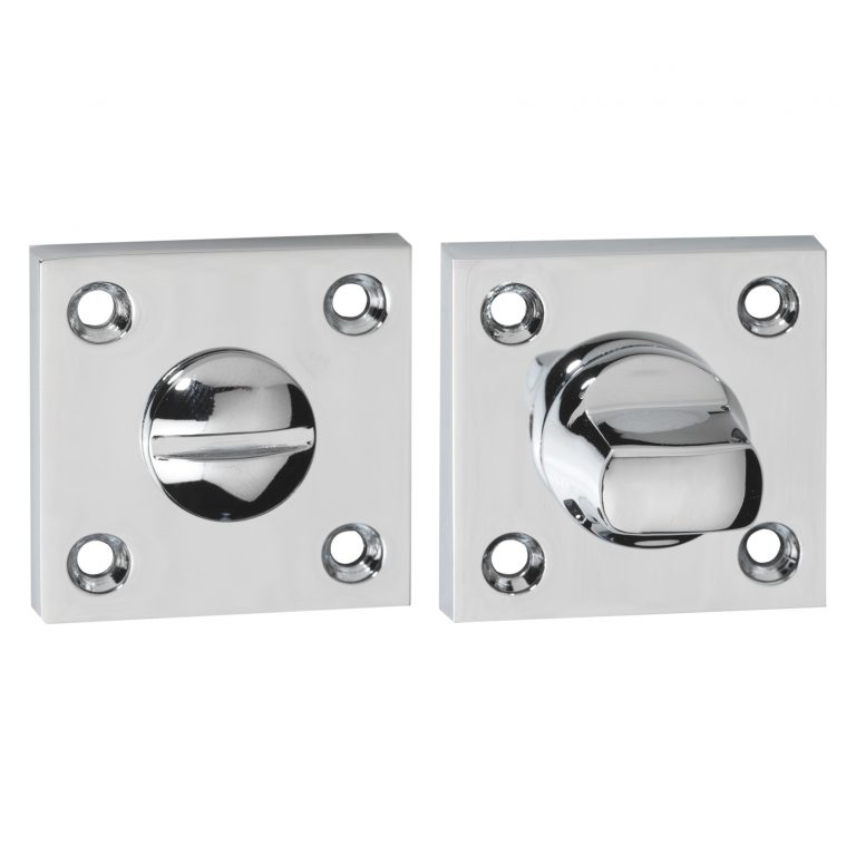 Impresso vierkant rozet Badkamer Toiletsluiting Chroom