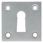 Impresso vierkant rozet Klaviersleutel Chroom 1