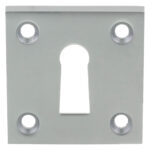 Impresso vierkant rozet Klaviersleutel Chroom 4