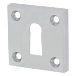 Impresso vierkant rozet Klaviersleutel Chroom 5