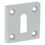 Impresso vierkant rozet Klaviersleutel Chroom 6