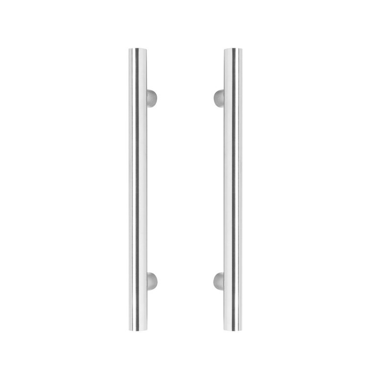 Intersteel Deurgrepen T vorm o 25 mm 1200 mm rvs geborsteld