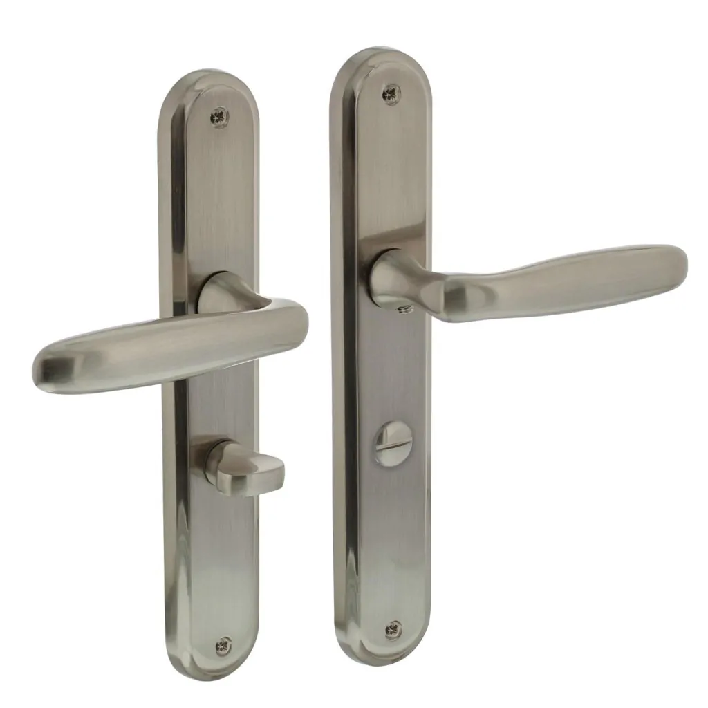 Intersteel Deurkruk Bjorn op schild nikkel mat WC638