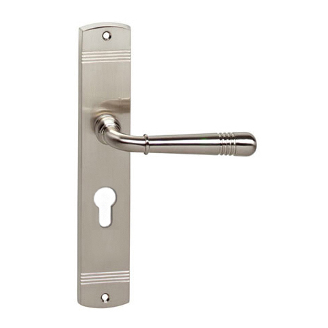 Intersteel Deurkruk Emily op schild nikkel mat SL72