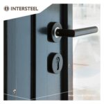 Intersteel Deurkruk Jura op rozet mat zwart 2