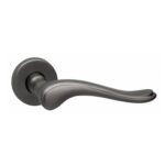 Intersteel Deurkruk Wing op rozet antraciet titaan PVD