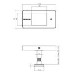Intersteel Digitale deurcamera Basic 1