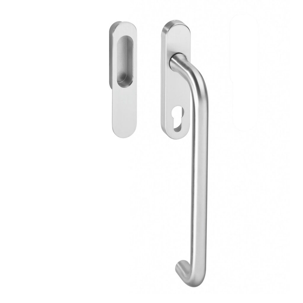 Hef-Schuifdeurbeslag Rond