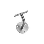 Intersteel | Leuninghouder hol zadel | RVS Geborsteld