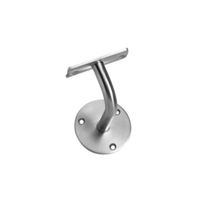 Intersteel | Leuninghouder hol zadel | RVS Geborsteld