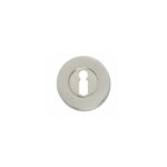 Intersteel | Rozet sleutelgat | Rond | Verdekt | Nikkel Mat