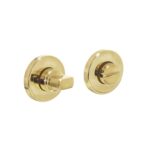 Intersteel rozet toilet-badkamersluiting | Rond | Messing Gelakt