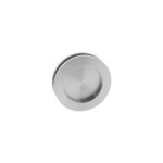 Intersteel | Schuifdeurkom glasdeur | 55mm | RVS Geborsteld