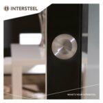 Intersteel Schuifdeurkom o5285mm rvs geborsteld 2