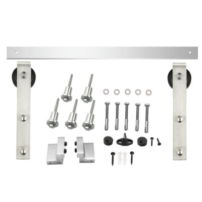 Intersteel | Schuifdeursysteem Basic | RVS Geborsteld