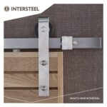 Intersteel Schuifdeursysteem Basic rvs geborsteld 5