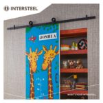 Intersteel Schuifdeursysteem Modern Top mat zwart 3