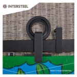 Intersteel Schuifdeursysteem Modern Top mat zwart 5