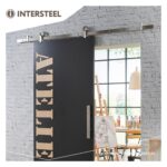 Intersteel Schuifdeursysteem Modern Top rvs geborsteld 3