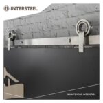 Intersteel Schuifdeursysteem Modern Top rvs geborsteld 4