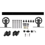 Intersteel | Schuifdeursysteem Wheel | Top | Mat Zwart