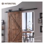 Intersteel Schuifdeursysteem Wheel Top mat zwart 3