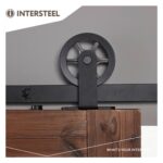 Intersteel Schuifdeursysteem Wheel Top mat zwart 5