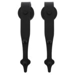 Intersteel | Set van 2 hangrollen Classic | 290mm | Mat Zwart