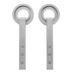 Intersteel | Set van 2 hangrollen Modern | 255mm | RVS Geborsteld