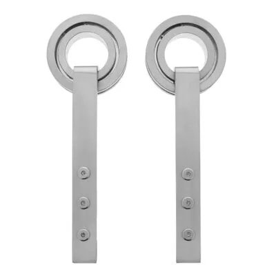 Intersteel | Set van 2 hangrollen Modern | 255mm | RVS Geborsteld