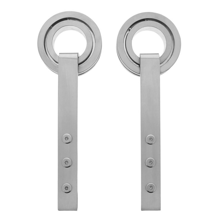 Intersteel | Set van 2 hangrollen Modern | 255mm | RVS Geborsteld