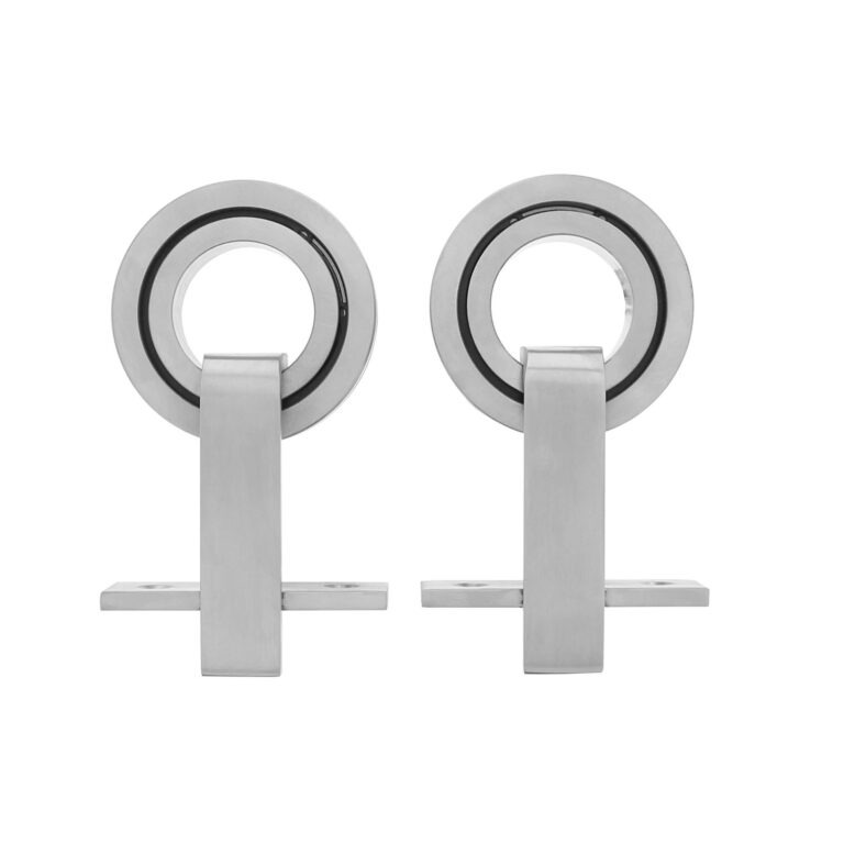 Intersteel | Set van 2 hangrollen Modern | Top | 155mm | RVS Geborsteld