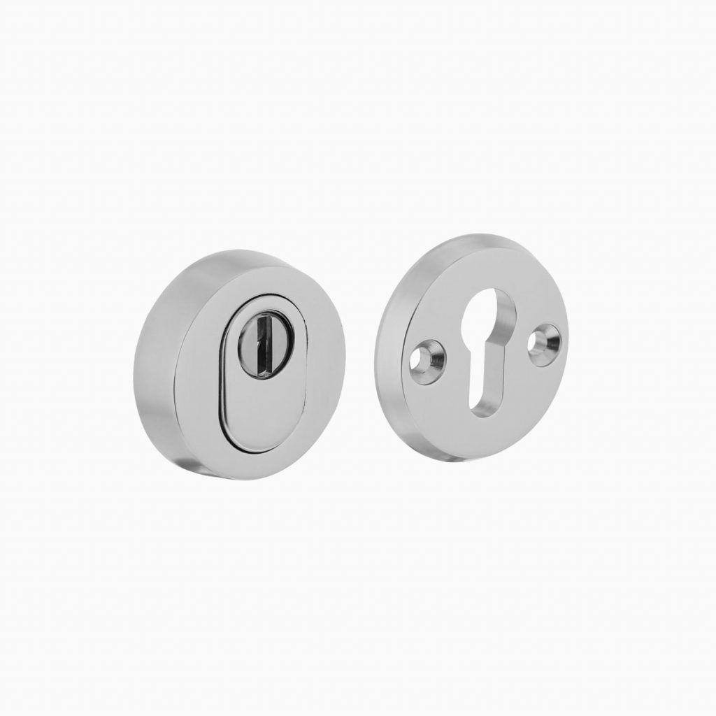 Intersteel | Veiligheidsrozet met kerntrekbeveiliging | Rond | SKG3 | Aluminium