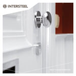 Intersteel Veiligheidsrozet rond SKG3 kerntrekbeveiliging chroom 2