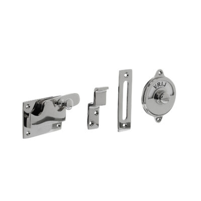 Intersteel WC overslag vlak vrij bezet nikkel